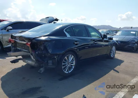 2018 Infiniti Q50 3.0T Luxe from USA, damaged, VIN JN1EV7AP1JM350259